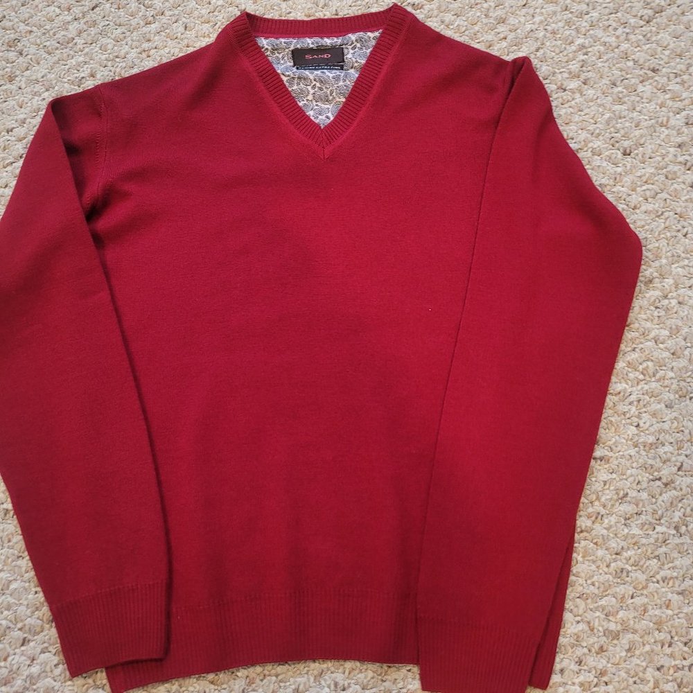 SAND  merino men's sweater size S
